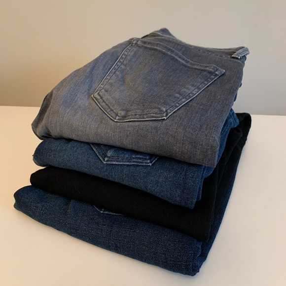 Citizens Of Humanity Denim - Lot of Four CoH Rocket High Rise Skinny Jeans